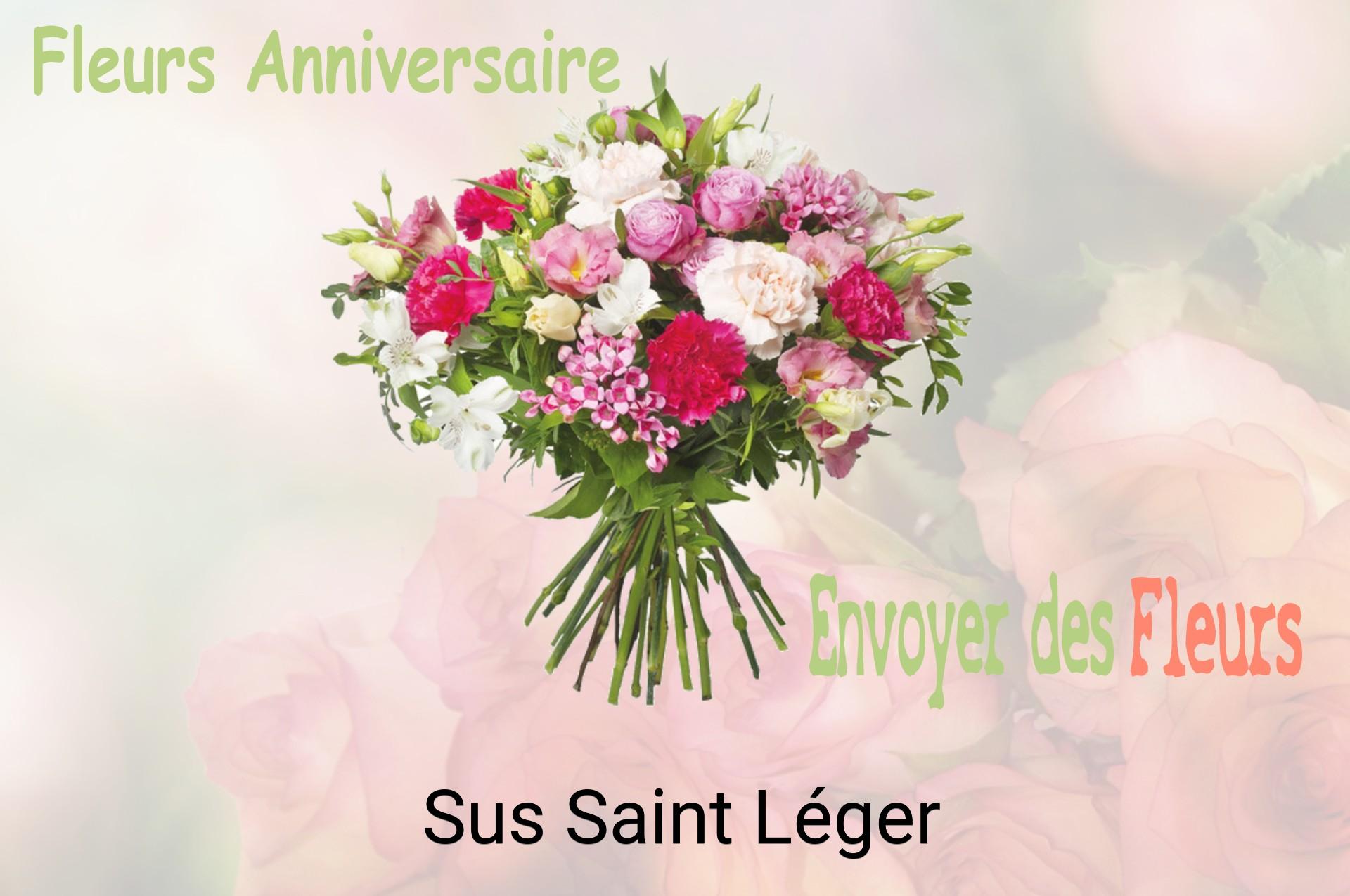 Bouquet de fleurs d’anniversaire livré à Sus-Saint-Léger